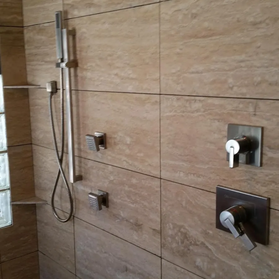 Shower fixture installation for Water Heater Installation in Silvis